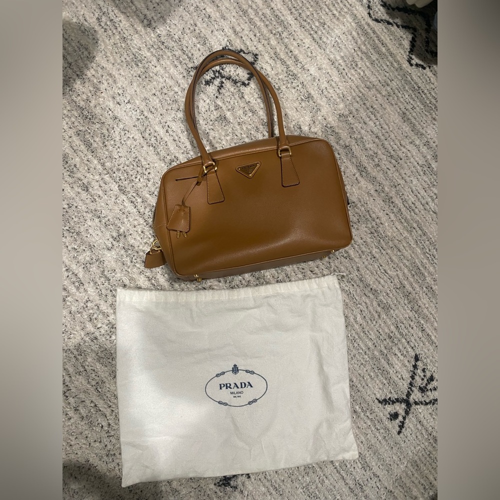 Authentic Prada bauletto bag saffiano